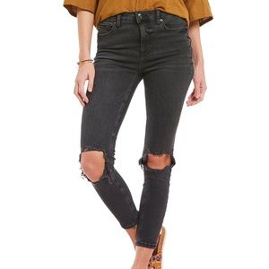 Free People We The Free Busted Knee Skinny Jeans